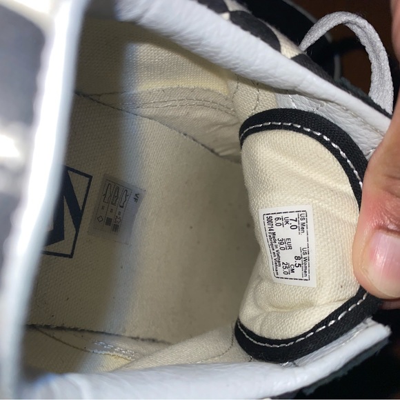 Checkered Vans - Picture 4 of 4